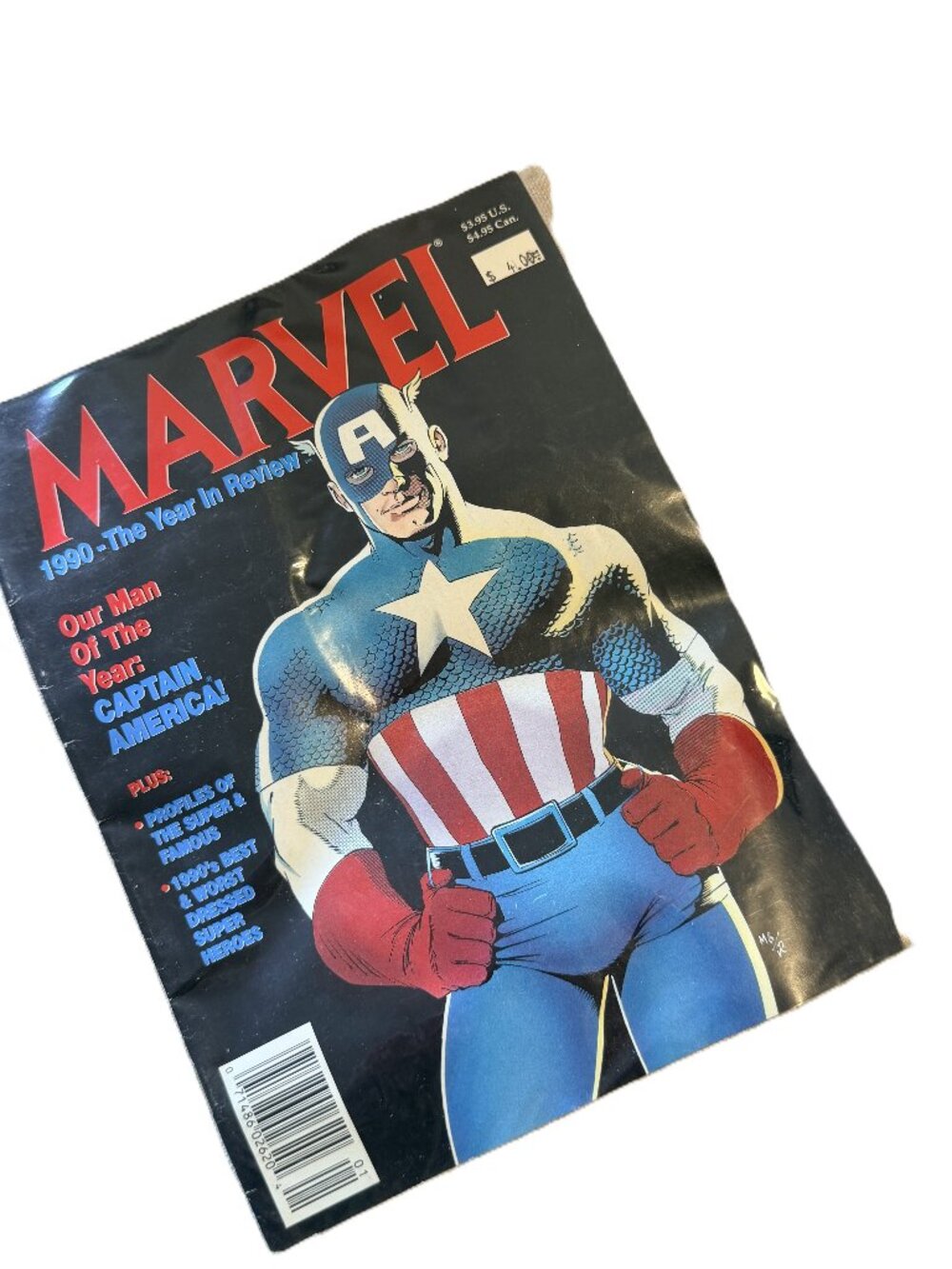 Marvel The Year In Review #2 Marvel Comics 1990 Pre-Owned Vintage